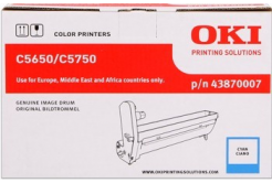 OKI 43870007 циан (cyan) оригинален цилиндричен блок