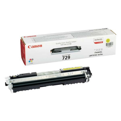 Canon CRG-729 4367B002 жълт (yellow) оригинален тонер