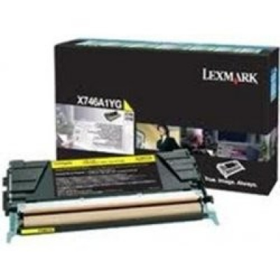 Lexmark X746A1YG жълт (yellow) оригинален тонер