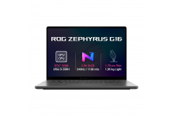 ASUS ROG Zephyrus G16/GU606AX-TB070Z/U9-386H/16"/2560x1600/64GB/1TB/RTX 5090/без OS/сив/2R