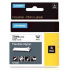 Dymo Rhino 18488, S0718100, 12mm x 3,5m черен печат / бял фон, оригинална лента