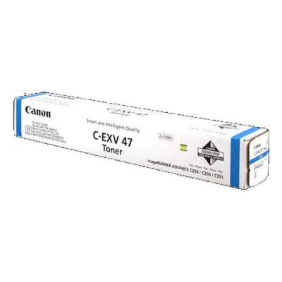 Canon C-EXV47 8517B002 лазурен (cyan) оригинален тонер