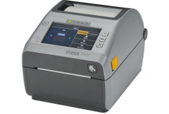 Zebra ZD621d ZD6A143-D0EF00EZ DT, 12 точки/мм (300 dpi), принтер за етикети, RTC, USB, USB Host, RS232, BT (BLE), Ethernet, сив (Наследник GC420t)