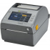 Zebra ZD621d ZD6A143-D0EF00EZ DT, 12 точки/мм (300 dpi), принтер за етикети, RTC, USB, USB Host, RS232, BT (BLE), Ethernet, сив (Наследник GC420t)