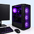 HERNÍ SET - PC, MONITOR, KLÁVESNICE, MYŠ - I.