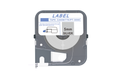 Max LM-305S, 5mm x 8m, сребро съвместима лента
