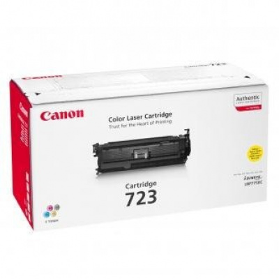 Canon CRG-723 жълт (yellow) оригинален тонер