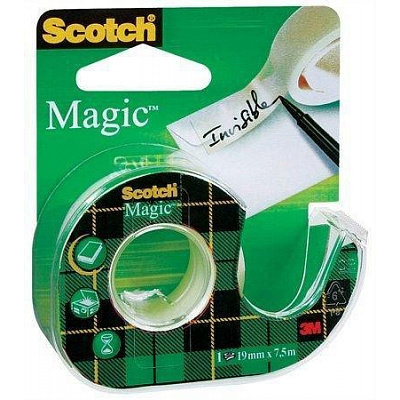 3M 810 Scotch Magic лента с апликатор, 19 мм x 7,5 м