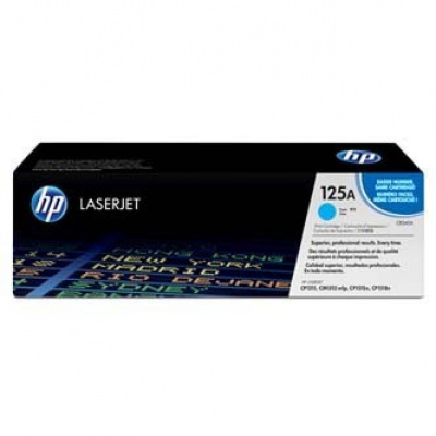 HP 125A CB541A, лазурен (cyan) оригинален тонер