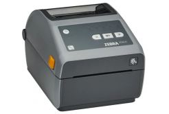 Zebra ZD621d ZD6A042-D2EF00EZ DT, 8 точки/мм (203 dpi), принтер за етикети, RTC, USB, USB Host, RS232, BT (BLE), Ethernet, фреза, сив (Наследник GC420t)