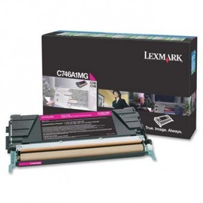 Lexmark C746A1MG магента (magenta) оригинален тонер
