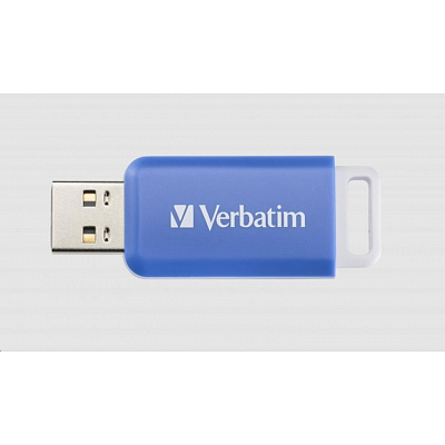 VERBATIM Flash Disk 64GB DataBar USB 2.0 Drive, син