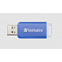 VERBATIM Flash Disk 64GB DataBar USB 2.0 Drive, син