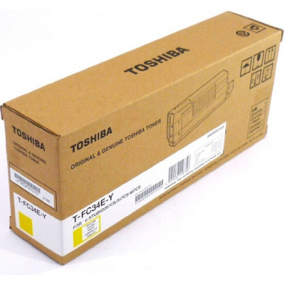 Toshiba T-FC34EY 6A000001525 жълт (yellow) оригинален тонер
