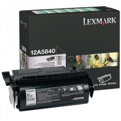Lexmark 12A5840 черен (black) оригинален тонер