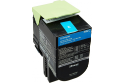 Lexmark 80C20C0 лазурен (cyan) оригинален тонер