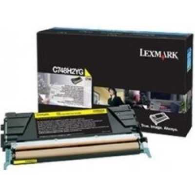Lexmark C748H2YG жълт (yellow) оригинален тонер
