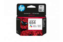 HP 654 7FP38UE цвят (color) оригинална касета