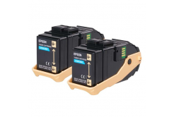 Epson C13S050608 2 бр лазурен (cyan) оригинален тонер