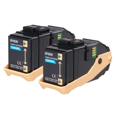 Epson C13S050608 2 бр лазурен (cyan) оригинален тонер