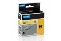 Dymo Rhino 18052, S0718270, 6mm x 1,5m черен печат / жълт фон, оригинална лента