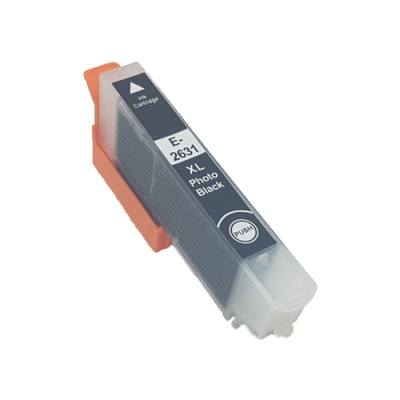 Epson T2631 XL foto черен (photo black) съвместими касети