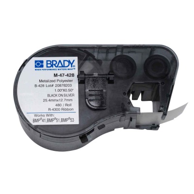 Brady M-47-428 / 131602, етикети 25.40 mm x 12.70 mm