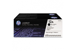 HP 12A Q2612AD двойна опаковка черен (black) оригинален тонер
