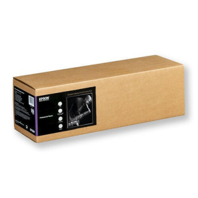 Epson Traditional Photo Paper C13S045054, 300 g/m2, 17", 432mmx15m, бял, хартиена ролка