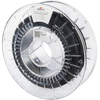 Spectrum 80952 3D филамент, ASA-X GF10, 1,75mm, 500g, Черен (Traffic black)