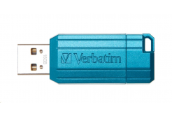 Verbatim 49068 Флаш памет Hi-Speed Store 'n' Go, 16GB, Пинстрип, USB 2.0, Карибско синьо