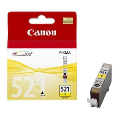 Canon CLI-521Y 2936B001 жълт (yellow) оригинална касета