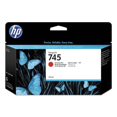HP 745 F9K00A хроматично червен (chromatic red) оригинална касета