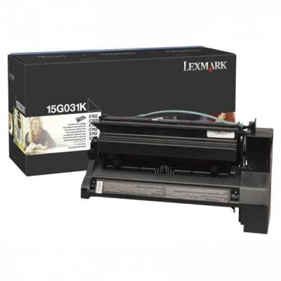 Lexmark 15G031K черен (black) оригинален тонер