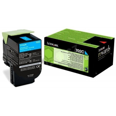 Lexmark 70C20C0 лазурен (cyan) оригинален тонер