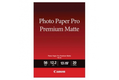 Canon Photo paper premium Matte 8657B007, 210 г/м2, 13x19", A3+, 20 бр., мат, мастиленоструен, бял, фотографска хартия