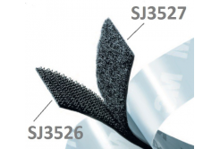 3M Hook & Loop™ SJ3527 černý, smyčky 50 mm - metráž (1dm=10cm)