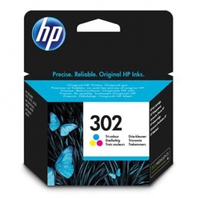 HP 302 F6U65AE цвят (color) оригинална касета