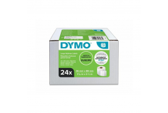 Dymo S0722390 хартиени етикети 89мм x 36мм, бели, големи, 24 x 260 бр