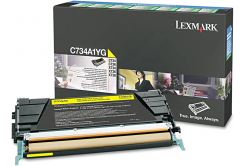 Lexmark 24B5581 жълт (yellow) оригинален тонер