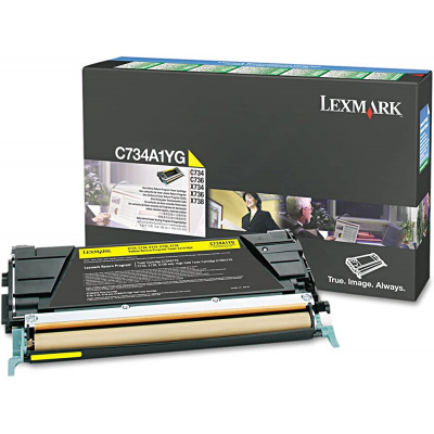 Lexmark 24B5581 жълт (yellow) оригинален тонер