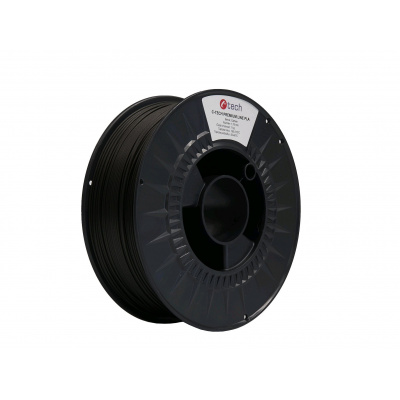 C-Tech 3DF-P-PLA1.75-CRB 3D филамент, PREMIUM LINE, PLA, 1,75mm, 1000g, Карбонов черен (Carbon)