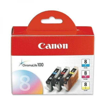 Canon CLI-8 0621B029 CMY оригинален комплект касети
