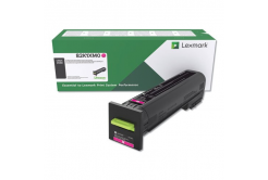 Lexmark 72K2XME магента (magenta) оригинален тонер