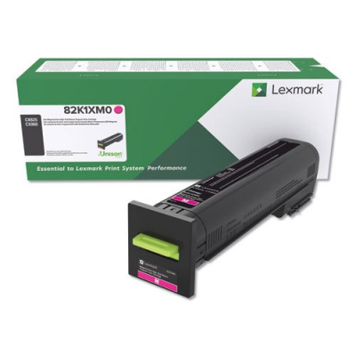 Lexmark 72K2XME магента (magenta) оригинален тонер