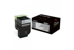 Lexmark 80C0S10 черен (black) оригинален тонер