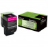 Lexmark 80C2XME магента (magenta) оригинален тонер