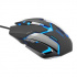 E-blue Геймърска мишка Auroza, 4000DPI, оптична, 6 бутона, жична USB, черна