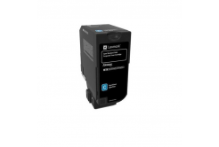 Lexmark 74C2SCE лазурен (cyan) оригинален тонер