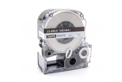 Epson LC-SS24BW, 24mm x 8m, син шрифт / бял фон, съвместима лента
